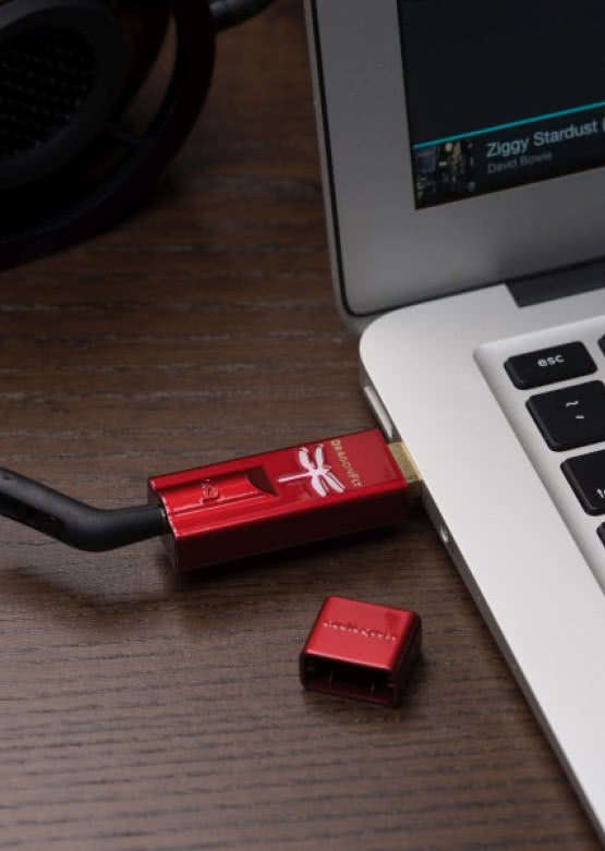 AudioQuest DragonFly Black i DragonFly Red